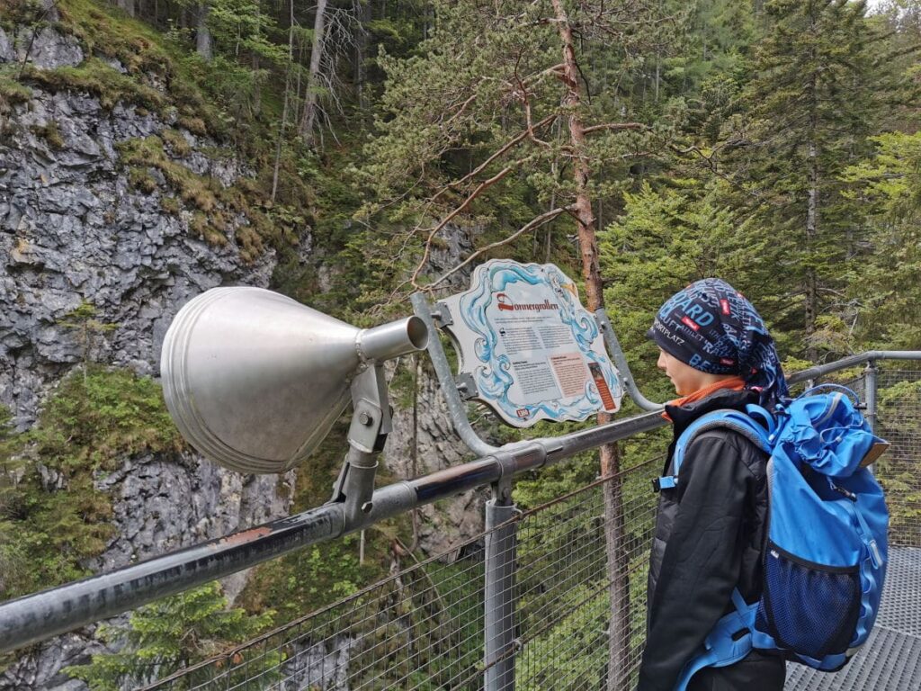 Geisterklamm mit Kindern 