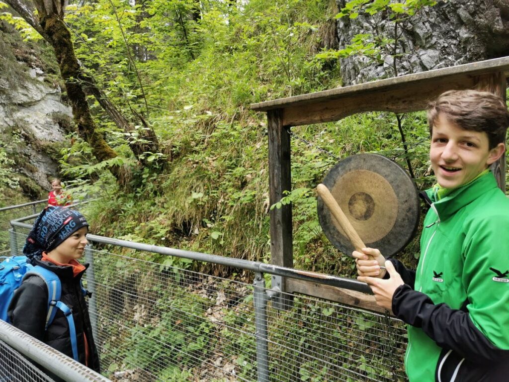 Leutascher Geisterklamm mit Kindern besuchen