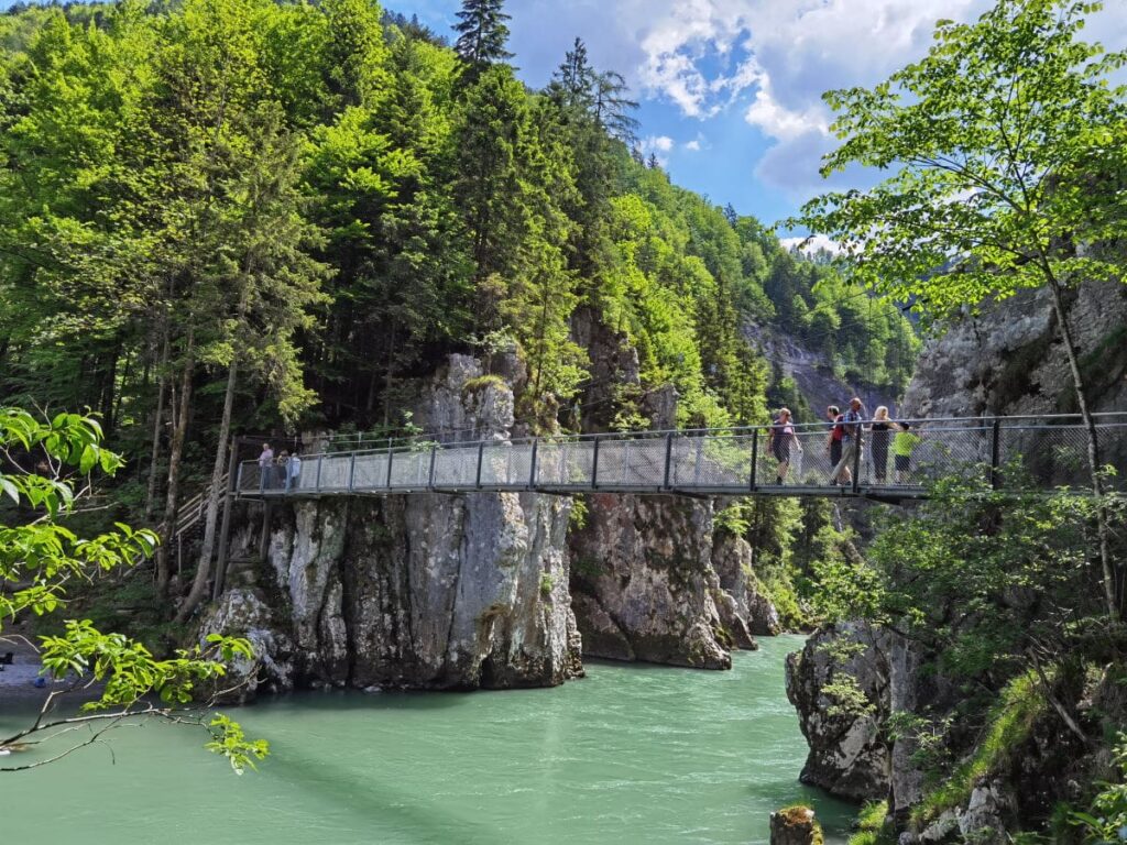 Die schönsten Klammen Österreich - Entenlochklamm beim Walchsee