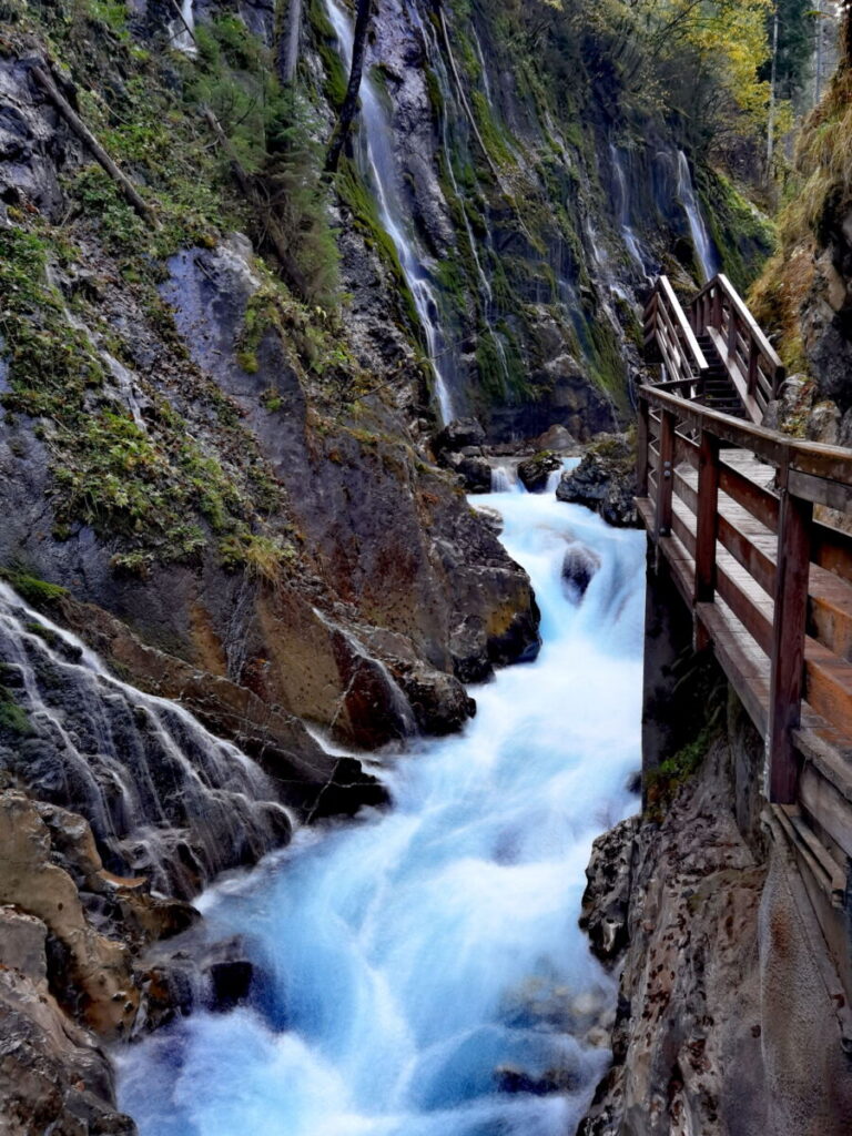 Klammen Deutschland bewundern: Die Wimbachklamm in Ramsau bei Berchtesgaden