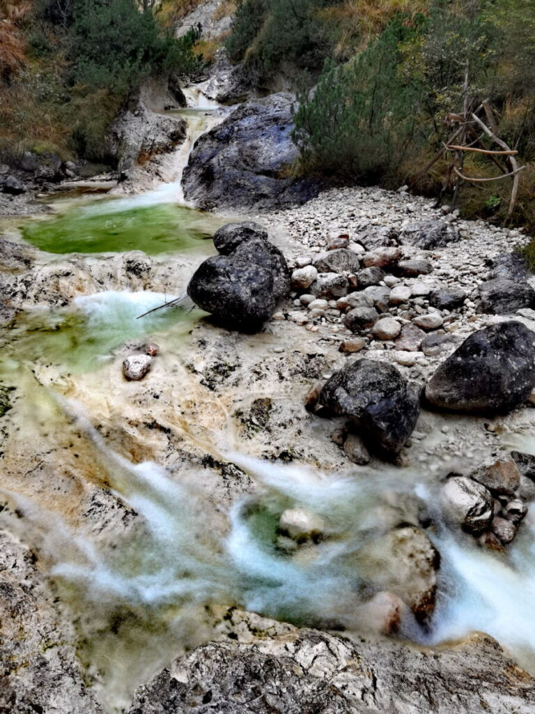 Klammen Deutschland, die nicht jeder kennt: Die Aschauer Klamm in den Chiemgauer Alpen