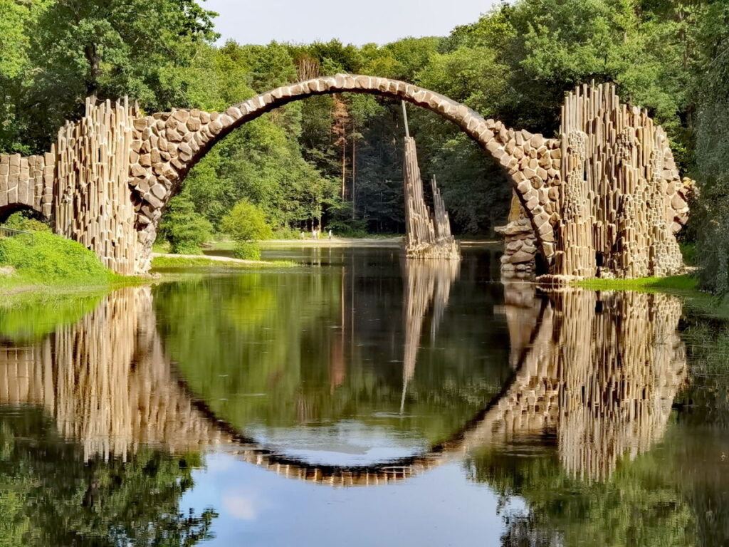 bekannte Brücken in Deutschland: Die Rakotzbrücke