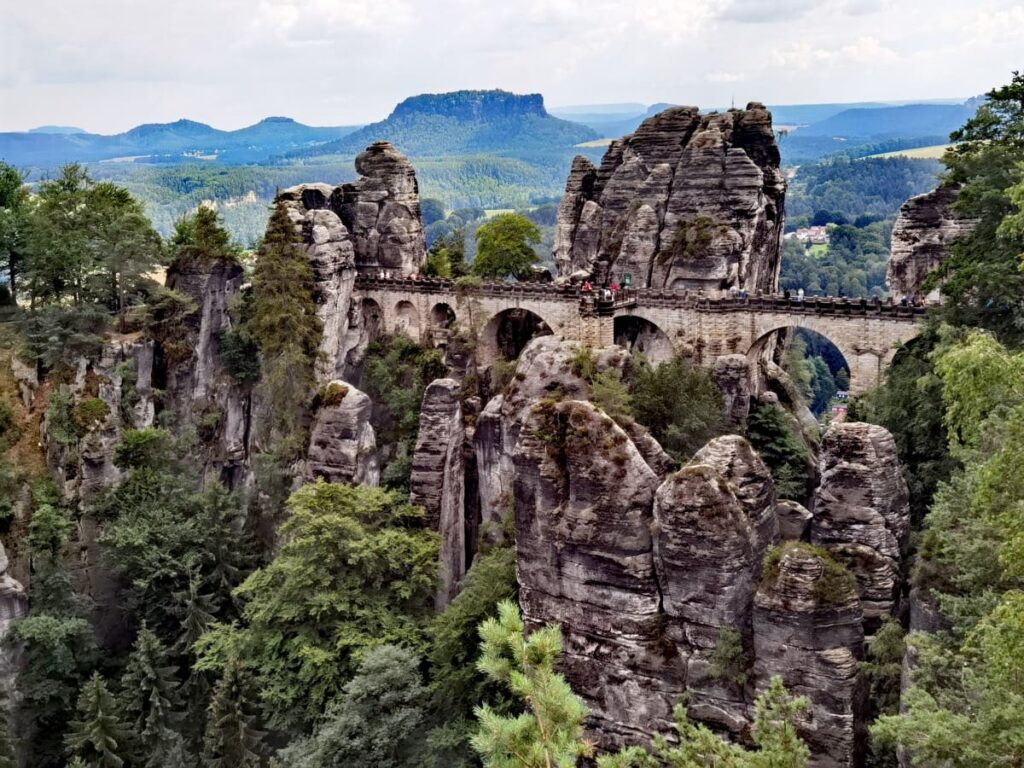 Bekannte Brücken in Deutschland: Die Basteibrücke