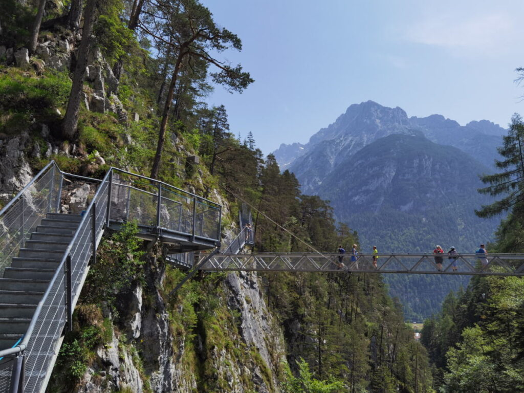 Das Leutaschtal ist geprägt von einer atemberaubenden Natur